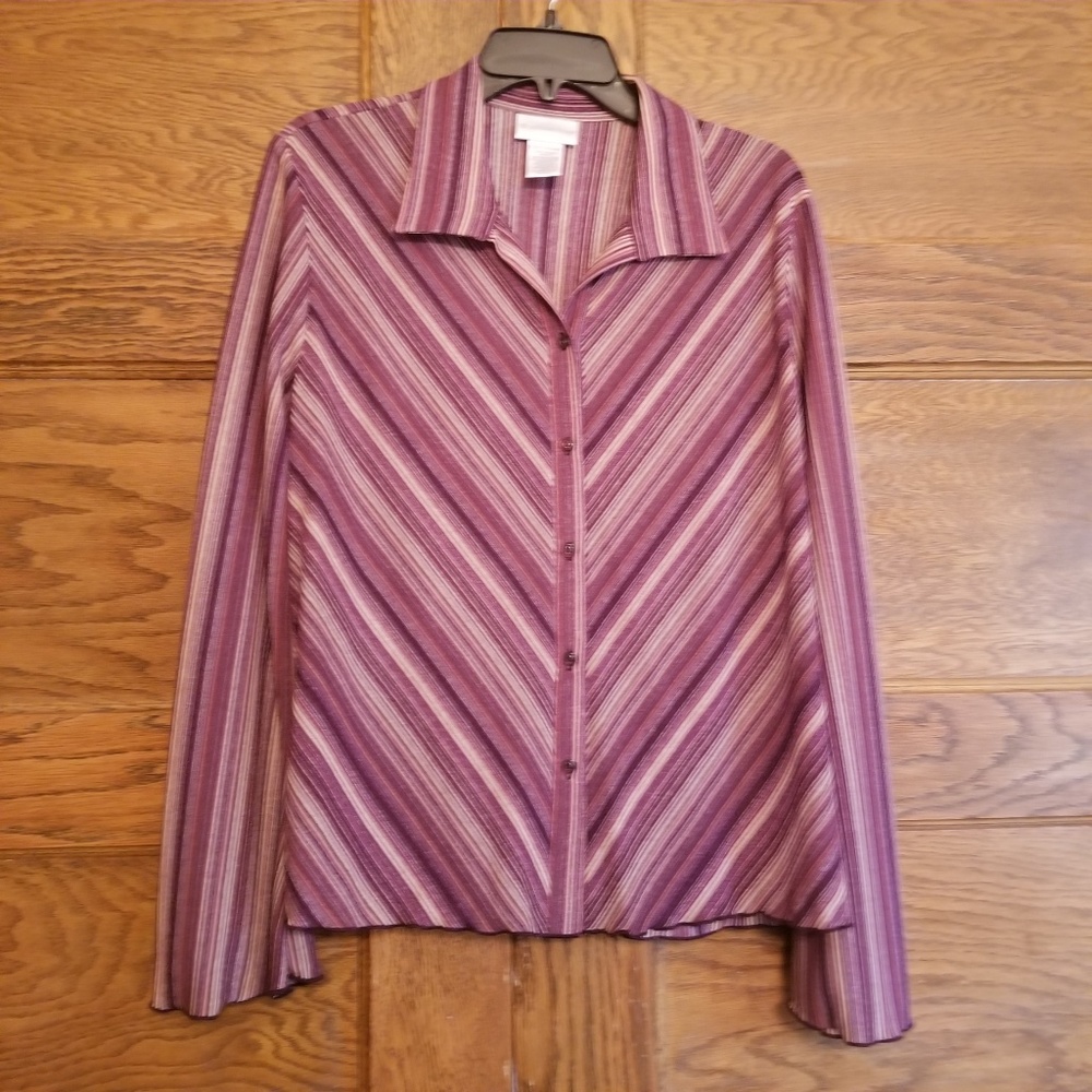 Worthington Semi Sheer Blouse